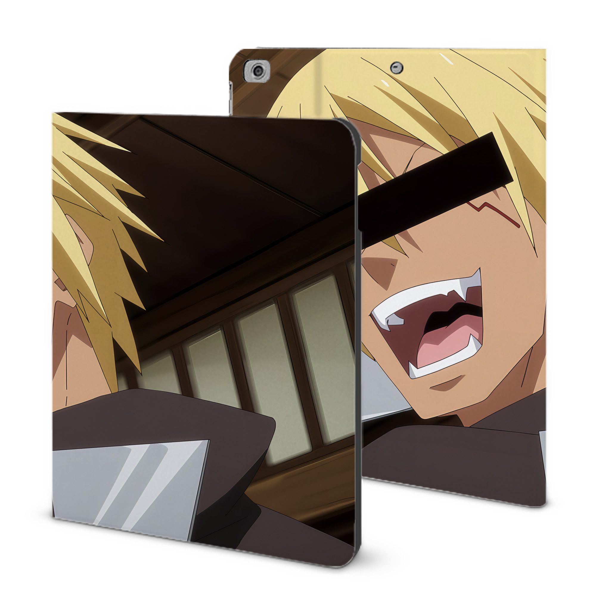（画像用） 転スラ Regarding Reincarnated to Slime IPad ケース ブック型 PUレザー TPU 耐衝撃 軽量 薄型 ペン収納なし 全面保護 IPad 各モデル対応